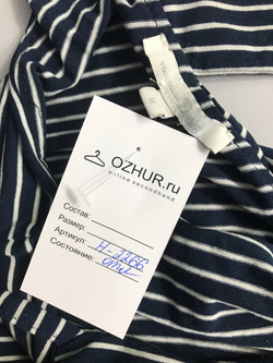 Сарафан Tom Tailor в морском стиле, маркировка М, визуально на 46 размер