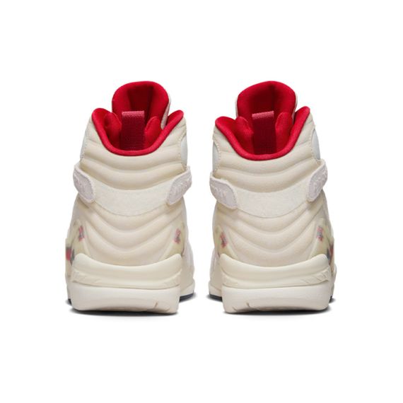 Jordan Air Джордан 8 Винтажные баскетбольные кроссовки MID Топ Белый Мужские