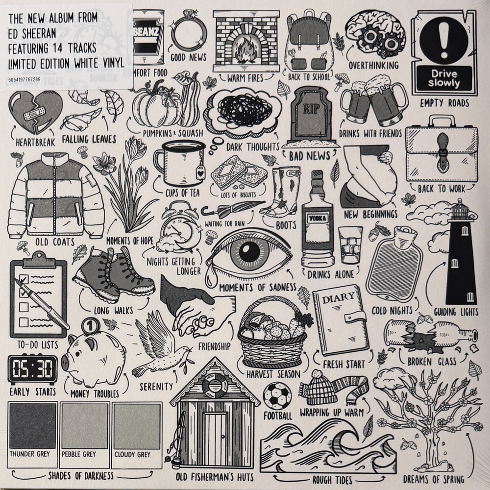 Виниловая пластинка Ed Sheeran ‎– Autumn Variations LP White
