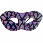 Маска карнавальная «Блики неона», микс (фиолет,синий, розовый)