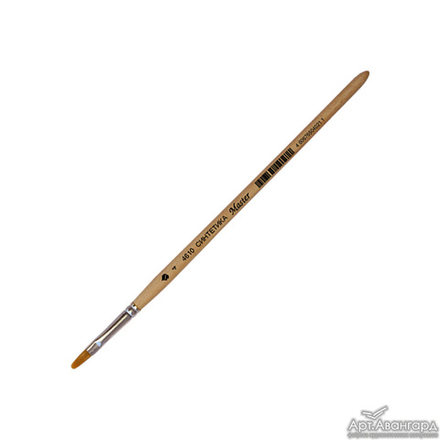 Кисть из синтетического волоса овальная №4 Арт.Авангард