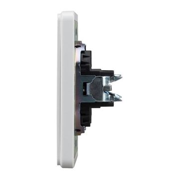 Заглушка ROUND декоративная с суппортом перламутр KRANZ