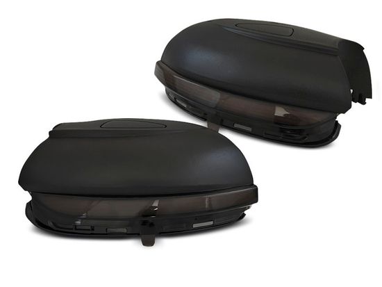 Повторители указателей поворота в зеркала для Volkswagen Golf VI (08-13) / Touran (10-15) LED динамические темные