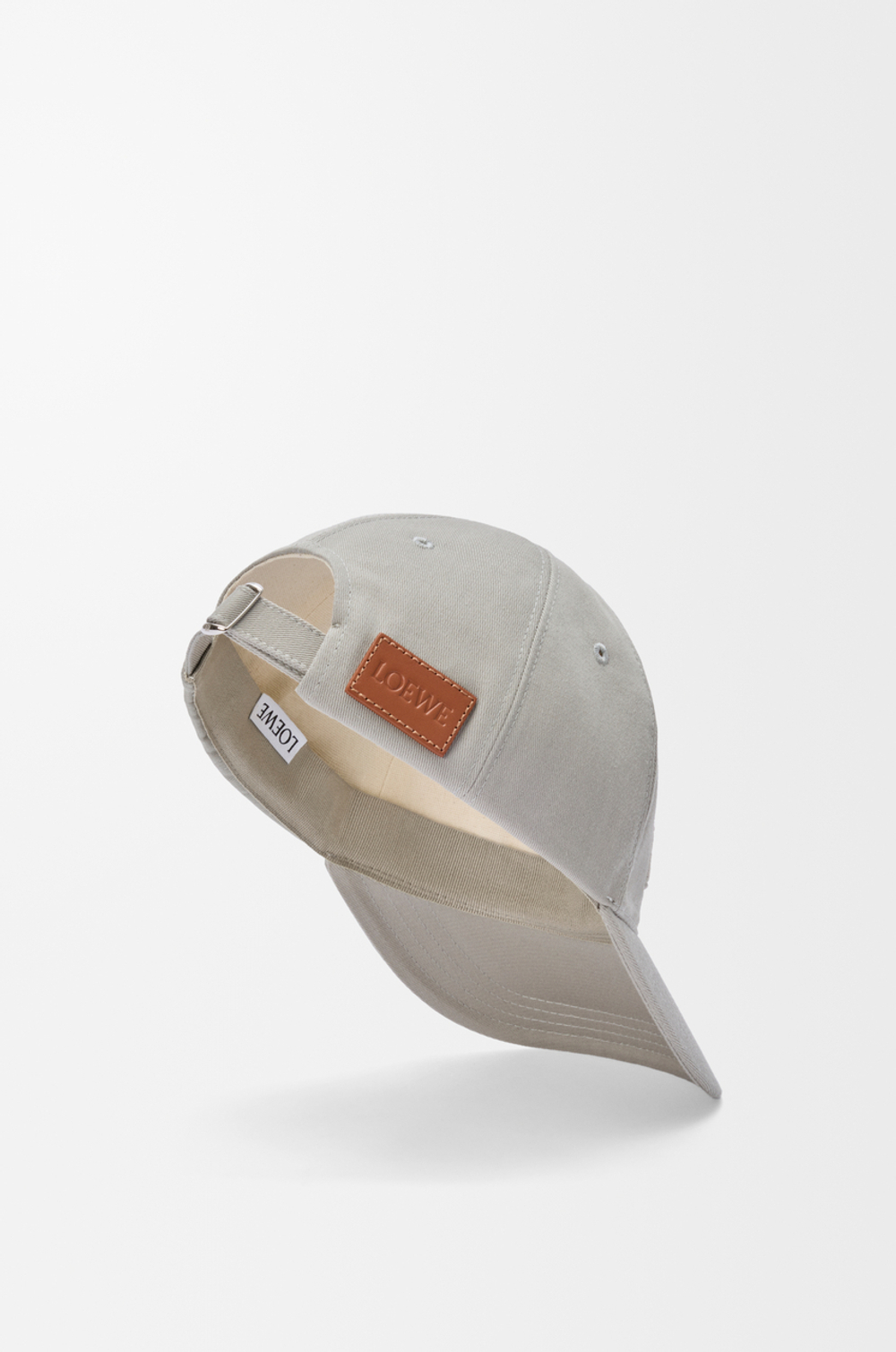 Loewe Кепка из парусины, серый
