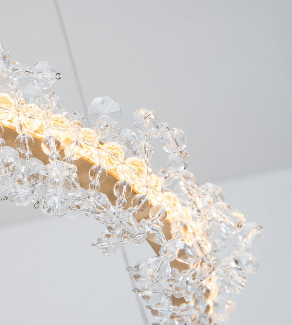 Подвес Лаура латунь d80 h150 Led 40W (4000K)