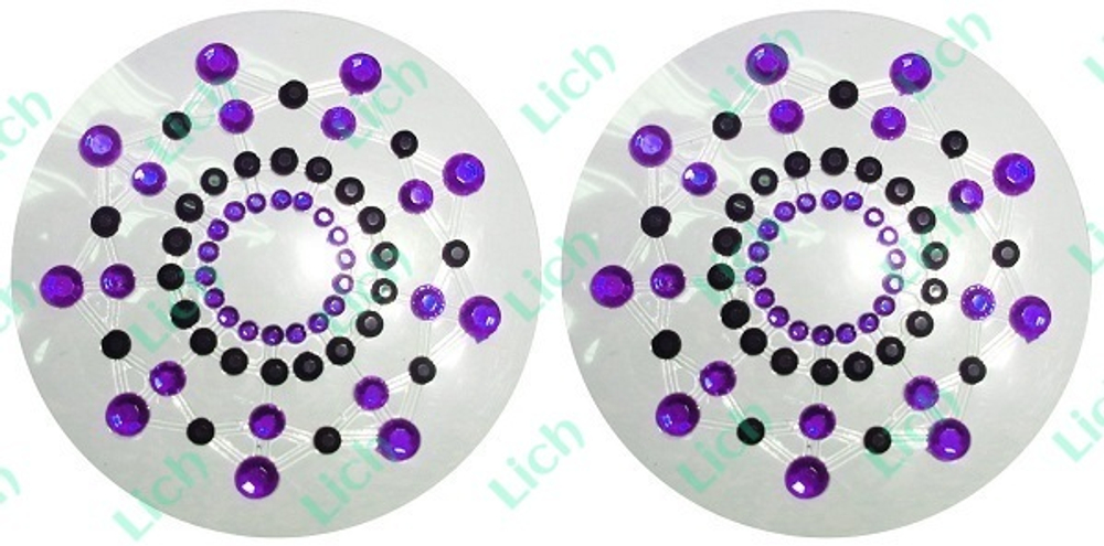 Украшение со стразами для сосков