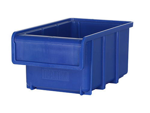 Ящик пластиковый Практик 170x105x80 синий
