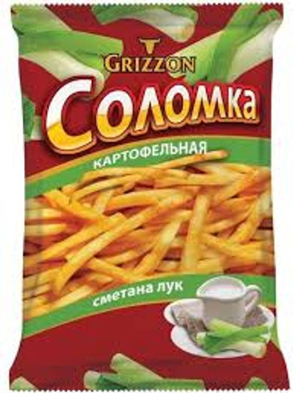 Картофельная соломка "Grizzon" сметана лук 80г