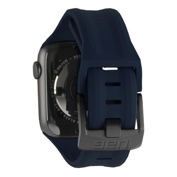Ремень силиконовый UAG Scout Silicone для Apple Watch 44/42 темно-синий (Mallard)