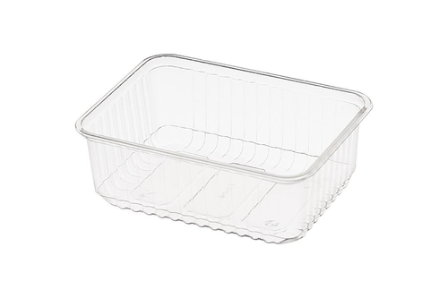 Контейнер низкий 2000мл. 179*132мм, Стирол 500шт/кор