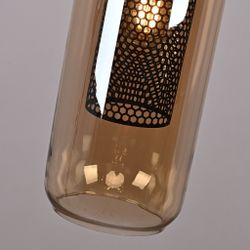 Подвесной Светильник Catch Amber Cylinder S D15 By Imperiumloft