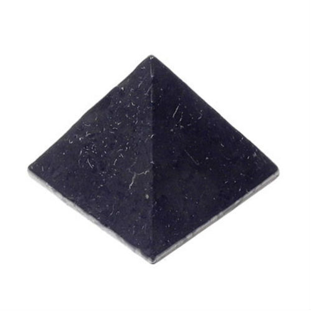 Пирамида шунгит неполированный асс.