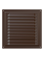 Решетка вентиляционная МЭ сетка 200х200 окраш.сталь Brown ERA