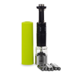 Мельница для перца электрическая 20см Bisetti Electric зеленая Италия фото