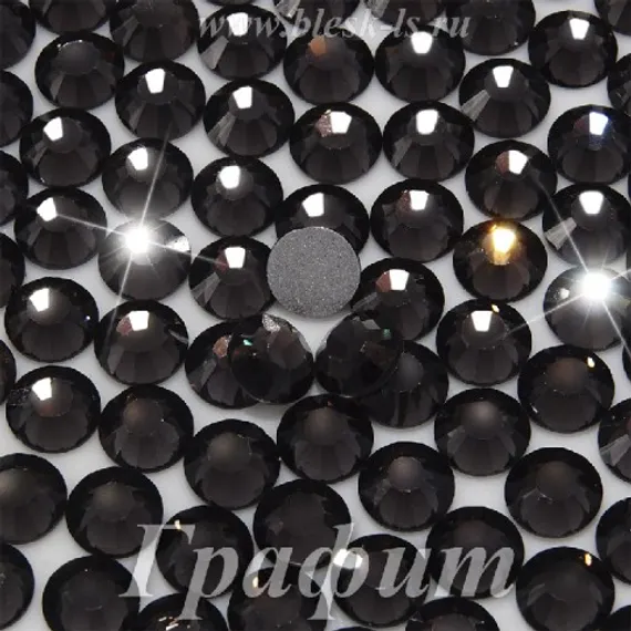 Стразы YHB холодной фиксации, Графит