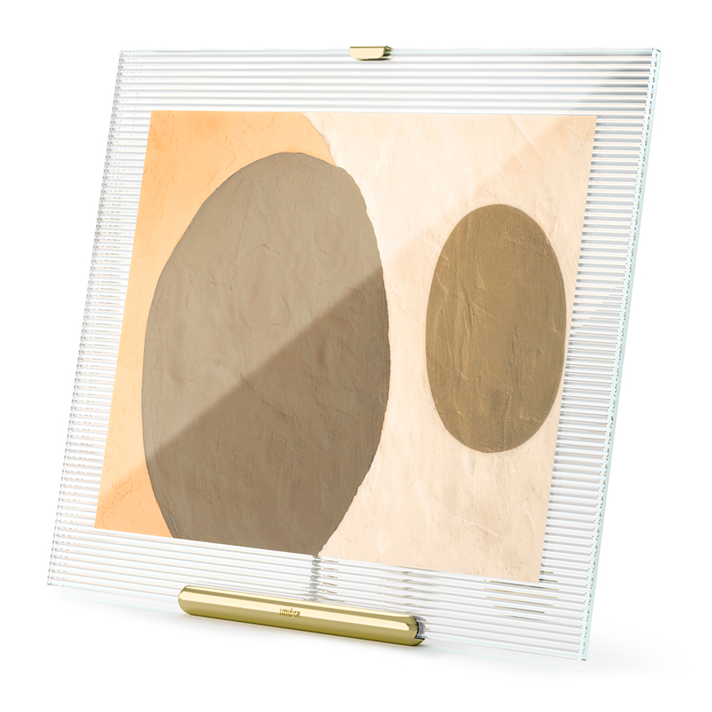 Фоторамка flute, 26х30 см, латунь