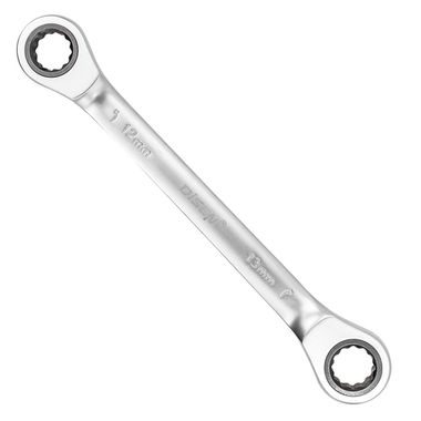 Ключ накидной трещоточный 12х13мм DISEN DS-KT2014M-1213