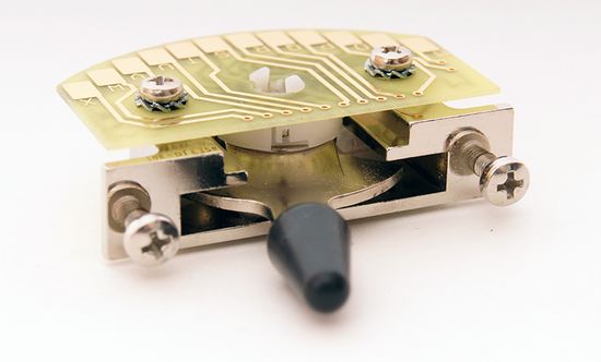 15310006 Megaswitch М Переключатель 5-ти позиционный, универсальный, никель, Schaller