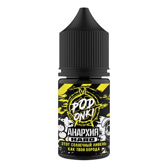 Жидкость Podonki Анархия Salt 2% HARD 30 ml - Ананас лёд
