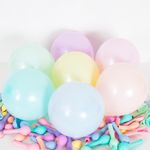 Шар (5''/13 см) Воздушно-голубой, макарунс, 100 шт.