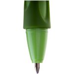 Ручка шариковая с грипом STABILO "Left Right", СИНЯЯ, для левшей, корпус зеленый, узел 0,8 мм, линия письма 0,4 мм, 6318/2-10-41