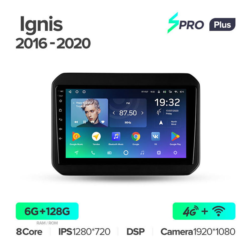 Teyes SPRO Plus 9" для Suzuki Ignis 2016-2020