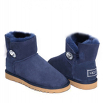 Угги Mini Bailey Button Bling Navy
