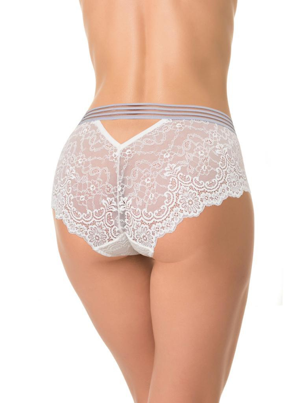Женские ажурные трусики-слипы