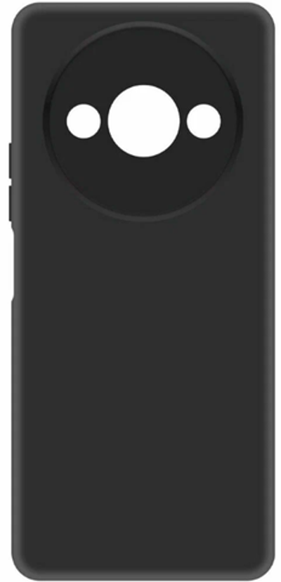 Чехол-накладка Krutoff Soft Case для Redmi A3 черный