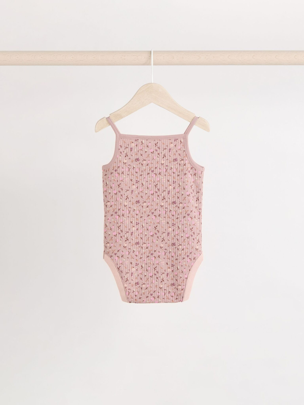 Боди без рукавов для малышей Next E19-736, 5 шт., Бежевый, Молочный