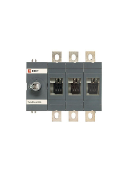 Рубильник 3п 800А без рукоятки управления TwinBlock PROxima EKF tb-s-800-3p