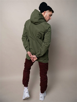 Анорак мужской удлиненный хаки Город Горький