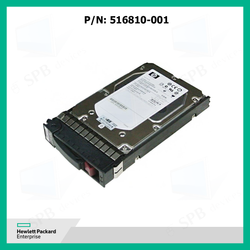 Жесткий диск HP 516814-B21 300 GB 15K RPM 3.5" 6Gb/s SAS HARD DRIVE W/ CADDY 516810-001, 517350-001, ST3300657SS