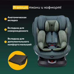 Автокресло Osann Eno 360° 0-36 кг Universe Green