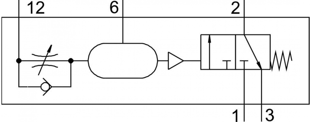 VZ-3-PK-3 Клапан задержки времени