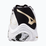 Кроссовки волейбольные Mizuno Wave Lightning Z8 white/black/ge gold