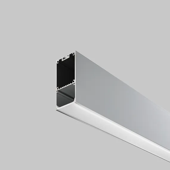 Алюминиевый профиль накладной-подвесной 35x66 (Серебро, 2 м) , ALM-3566-S-2M Led Strip alm-3566-s-2m
