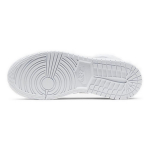Кроссовки Air Jordan 1 Mid GS Triple White
