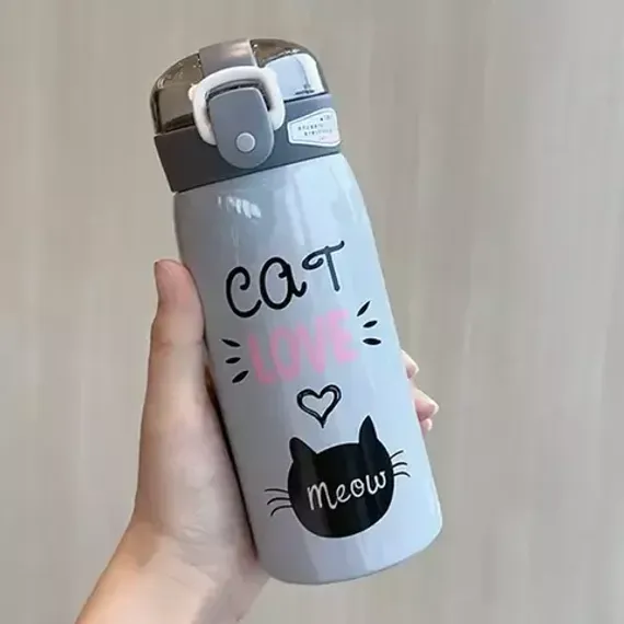 Termos Cat love, Grey (H-BW-1241) 500ml