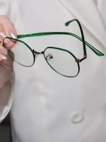 Очки для компьютера имиджевые защитные прозрачные нулевки