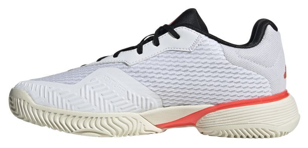 детские Кроссовки теннисные Adidas Barricade K - белый