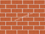 Кирпич лицевой Воротынский утолщенный красный, гладкий