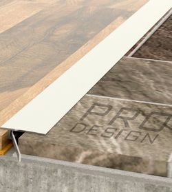 Порог алюминиевый Pro Design Doorstep 571 анодированный, 2700x25x6 мм