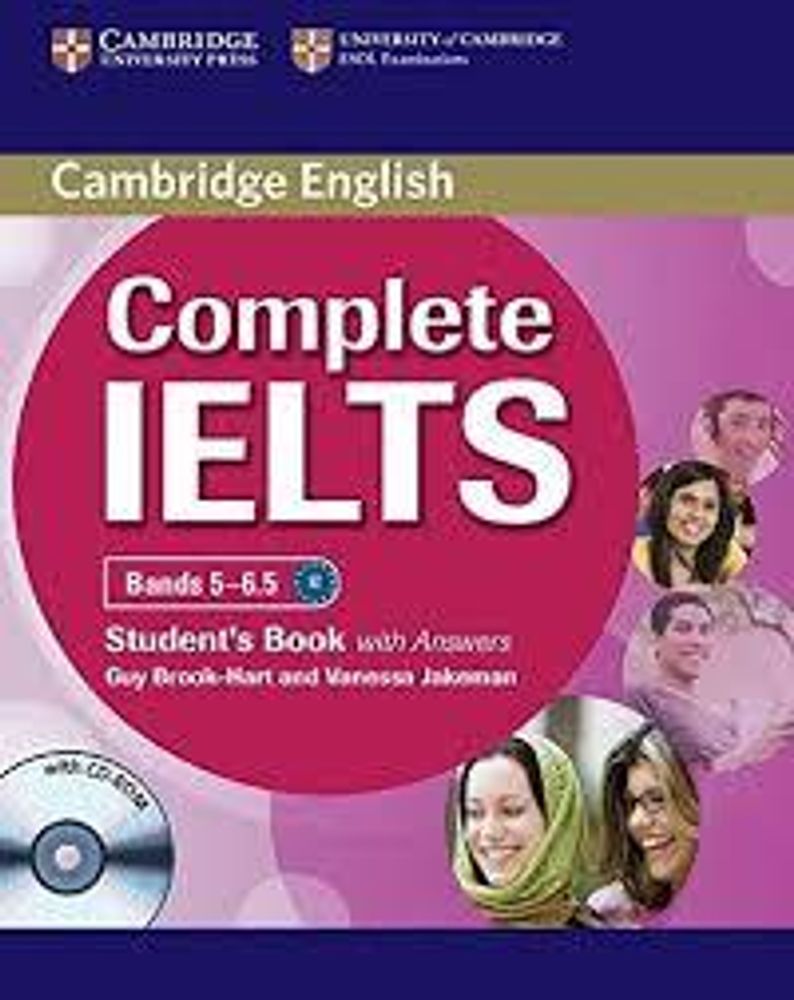 Complete IELTS Bands 5-6.5 Student&#39;s Book with answers with CD-ROM