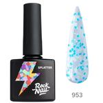 RockNail Гель-лак Splatter 953 Painter overalls, 10мл
