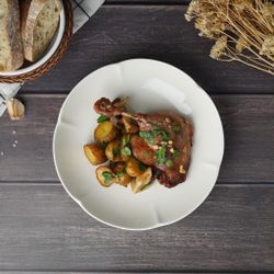 Салатник 700 мл d 22 см h4 см Bella Noble [6]