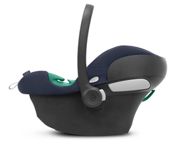 Коляска 3 в 1 Cybex Priam IV Rosegold complete и автокресло Aton B2 i-Size Bay Blue Sepia Black