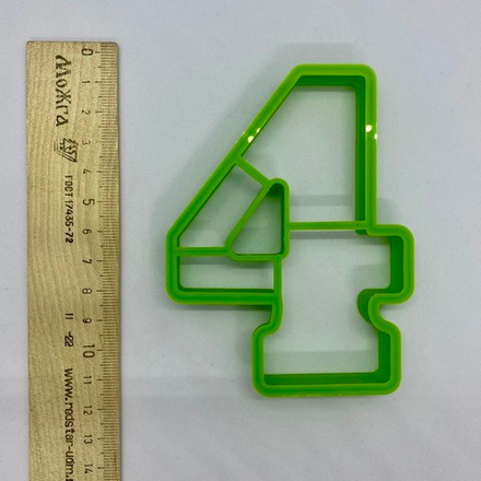 Вырубка "Цифра 4"