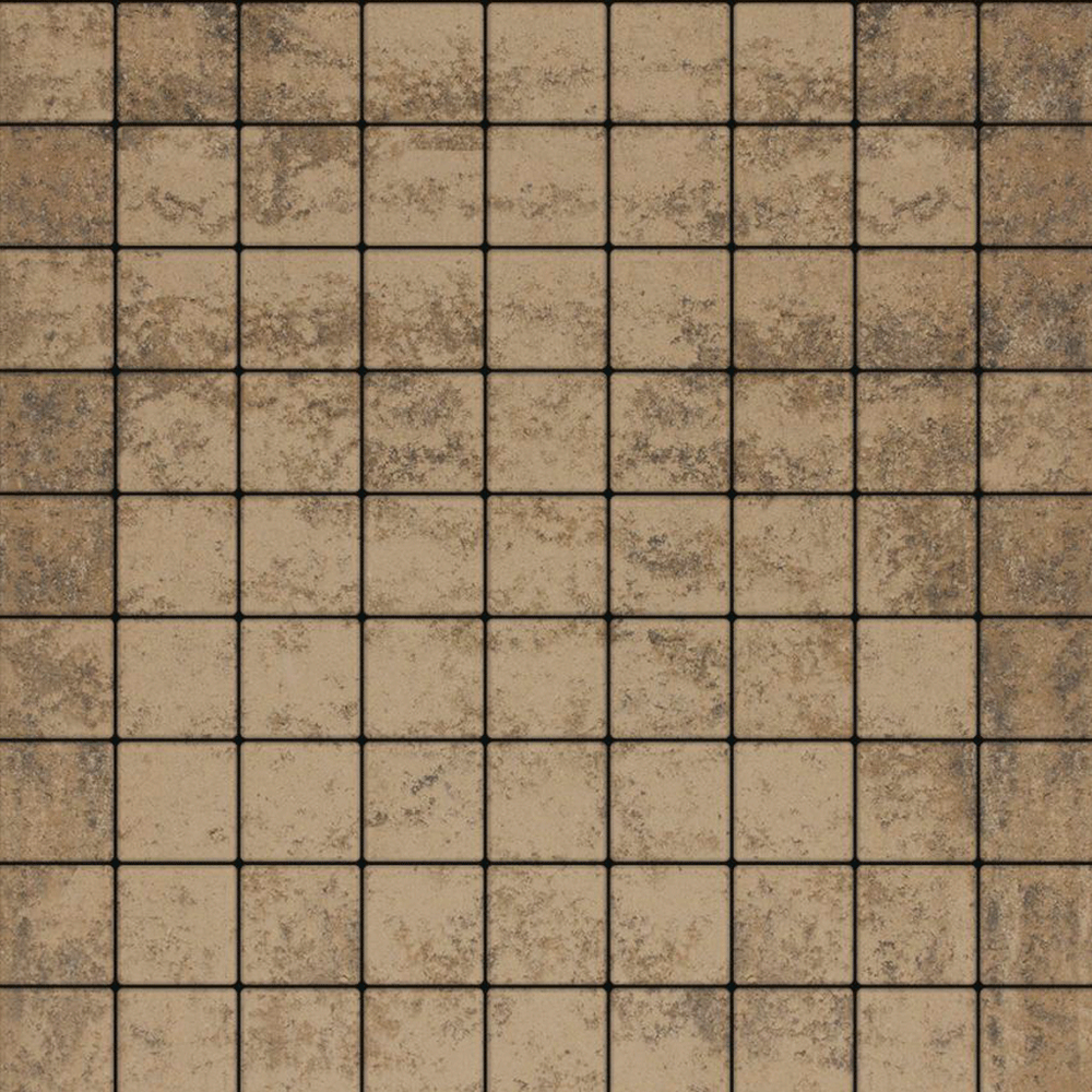 ТРОТУАРНАЯ ПЛИТКА КВАДРАТ - Б.3.К.6 ЛИСТОПАД ГЛАДКИЙ СТАРЫЙ ЗАМОК