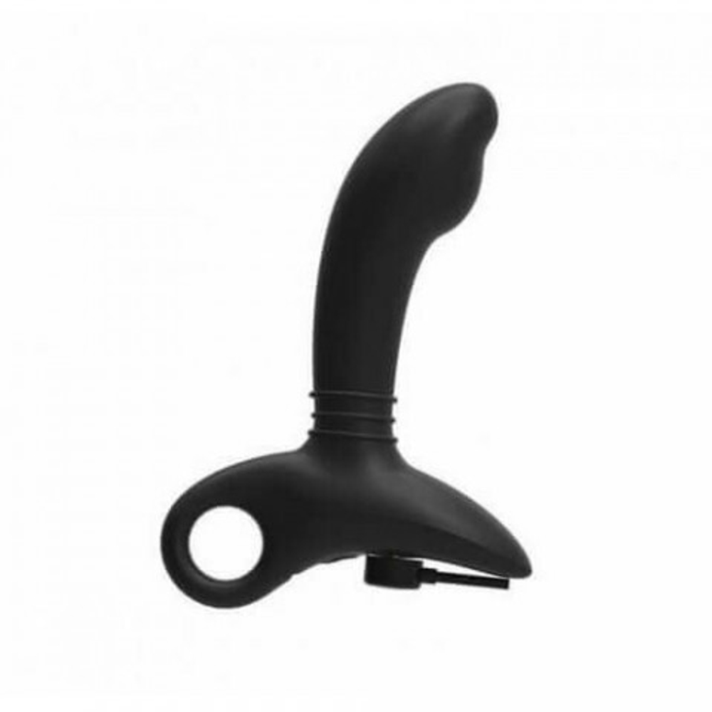 Массажер простаты Nexus Sparta с поглаживающими движениями, черный